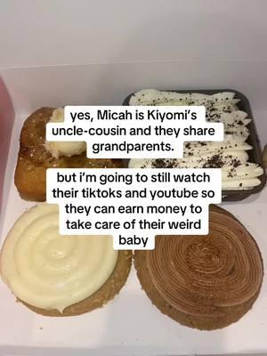 they’re lowkey funny i guess #kiyomi#micah#suni#explained#age#gap#familytree#reddit#cousins#wasian#couple 