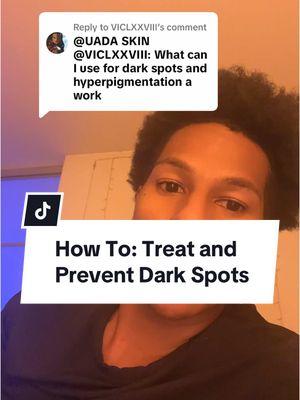 Replying to @VICLXXVIII #darkspottreatment #darkspotserum #darkspot #hyperpigmentation #evenskintone #darkspotskincare 