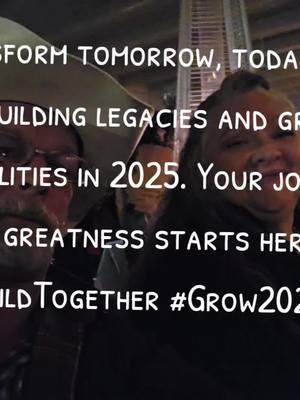 Transform tomorrow, today. Join us in building legacies and growing possibilities in 2025. Your journey to greatness starts here. #BuildTogether #Grow2025