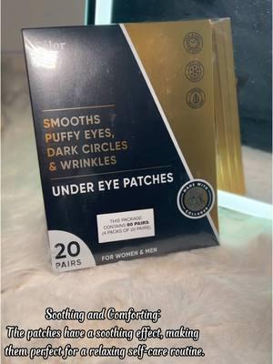 Brighten up your eyes with our Golden Under Eye Patches! Infused with Amino Acid & Collagen, these daily masks tackle puffy eyes and dark circles, leaving you refreshed and radiant. Perfect for your self-care routine or as a thoughtful gift! 🌟✨ #SkincareRoutine #EyeCare #brighteyes #GlassSkin #hydrateandglow #Kbeauty #CapCut 