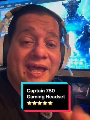 The Captain 780 Gaming Headset is the updated version of the 700 series. These are foldable which makes them super portable. They look great with built-in RGB. They feel really good with the padding on the ear cups and the headband. And the sound is crystal clear. Two thumbs up! 👍👍 ##tinoreviews##techreview##techreviewer##gadgetreview##captain780##headphones##gamingheadset##headphonereview##headsetreview##gamingtok##gamertok##gamertok🎮##GamingOnTikTok##audioreview##audioreviewer##audiophile