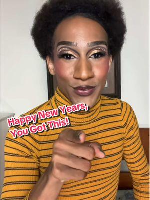 Happy New Years My Beauties! Keep Being You In 2025 #happynewyear #2025  #motivationalspeaker #lgbtq #black #lgbtqtiktok #BlackTikTok #lgbtqcommunity #blackcommunity #gay #gaytiktok #femboy