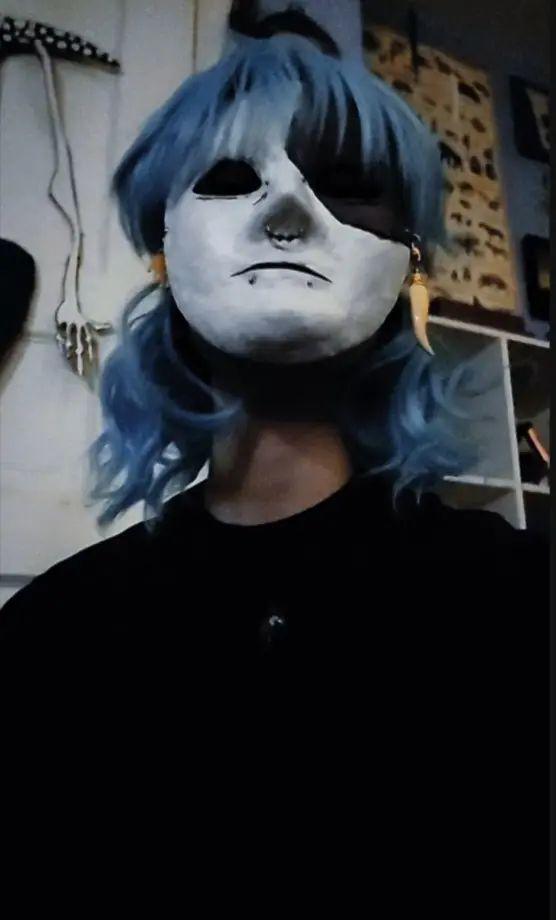 sorry I got a little freaky #sallyface #salfisher #sf #salfishercosplay #sallyfacecosplay #sfcosplay #sallyfacegame 