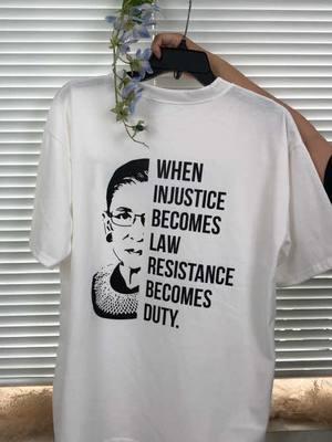 Honor the legacy of Ruth Bader Ginsburg. #IDissent #RBG #JusticeForAll #FeministFashion #EmpowermentWear #WearYourVoice #ResistInStyle #StandForChange #NotoriousRBG #FightForJustice