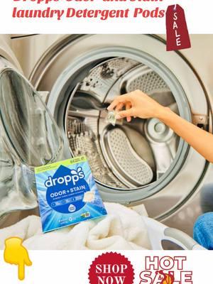 Dropps  Odor  and Stain  laundry Detergent  Pods#foryourpage #tiktokviral #tiktoknepal🇳🇵 #tiktokusa🇺🇸 #tiktokworld #LIVEhighlights #LIVE #TikTokShopCyberMonday #christmastiktok #holidaydeals #newyersdeal #laundrydetergents #droppsdetergent @Dropps 