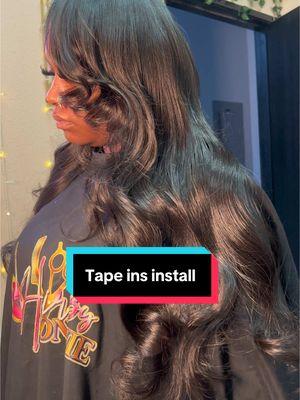 Book you a tape in appt with hair included #lasvegashairstylist #lasvegashair #lasvegastapeins #hairbybonnie 