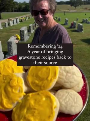 Remembering ‘24, through visiting gravestone recipes  Thank you to everyone who met up with me, hopped on zoom, a last minute call, and impromptu baking session. Very grateful for everyone I got to meet this year and looking forward to future meals this new year ❤️ #gravestone #gravestonerecipe #recipegravestone #recipeshare 