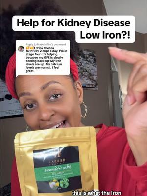 Replying to @Hazel’s life Sooo glad @The Official Jessica Divine teas are helping you!!🙏🏾🙌🏾 #londonbridgesthegap #herbalrenaissance #ironhammer #kidneydisease 