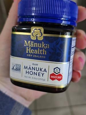 This isn't just any honey. It is Manuka honey that is packed with natural goodness and is so delicious. I like to take 1 tsp of it in the morning with cup of breakfast tea mainly for that natural glow and immunity. @iHerb #honey #beehoney #rawhoney #manuka #manukahoney #rawhoney 