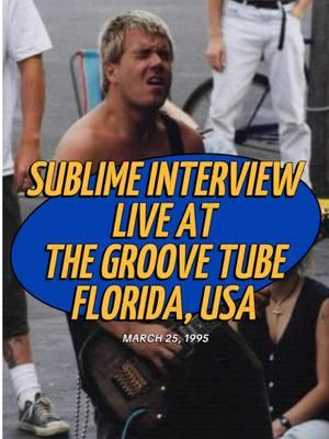 Sublime does an interview with Smash TV before their show at The Groove Tube in Indiatlantic, Florida - March 25, 1995  #BradleyNowell #EricWilson #BudGaugh #Sublime #GrooveTube #Florida #TourLife #Ska #Reggae #Hiphop #Punkrock 