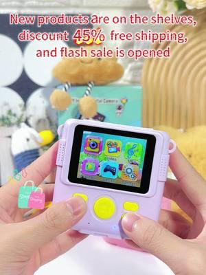 🤩🔥Here comes the super fun and capable kids' instant print camera! 📷 With 48 million super clear pixels, it takes amazingly sharp pictures. There are also all kinds of cute filter effects that let kids easily create a blockbuster look in their photos. And it prints right after you shoot, quickly turning those wonderful moments into real tangible photos. 👍 #KidsCamera #SuperClearPixels #FilterEffects #ShootAndPrint #digitalcamera #KidsCamera #InstantPrin #instaprint #korsmall #kidstoys #toysforkids #giftideas #christmasgiftideas #christmasgift #TikTokShop #tiktokshopfinds #treasurefinds #falldealsforyou #goodthings #fyp #blackfriday #foryourfamily #tiktokshopblackfriday #tiktokshopcybermonday #BlackFridayDeals #tiktokmademebuyit #TikTokShopHolidayHaul #christmas #christmascountdown #christmasgift #christmascrafts