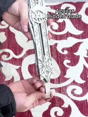 ⚠️FAKE BLADE | Assassin’s Creed Spanish brotherhood aguilar hidden blade. #assassinscreed #hiddenblade #assassinscreedbrotherhood #assassinscreedblackfla #collection #creed #assassinscreedbrotherhood #ac #cosplay #DIY 