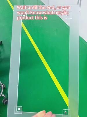 Wait until the end, or you won’t know what acrylic product this is#acrylicframe #acrylicbox #acrylicproduct #acrylic #custom #mjacrylicsheetfactory 