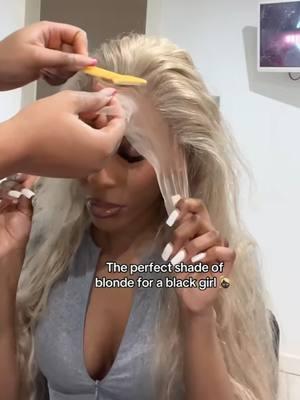 The perfect shade of blonde for black girl  #ashblondewig #ashblondewigs #ashblondehair