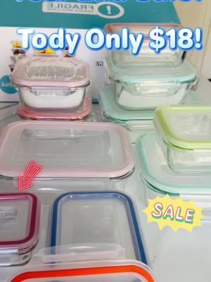 I have been wanting glass food storage containers for awhile and these were such a good deal! #glassstoragecontainers #foodstorage #foodcontainers #glasscontainers #mealprep #mealprepideas #storage #kitchenmusthaves #TikTokShopBlackFriday #TikTkShopCyberMonday #spotlightfinds #giftsforher #giftsforhim 