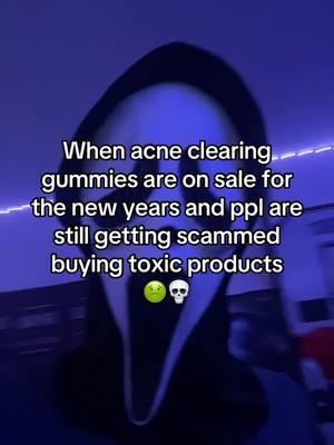 Don’t get scammed 💀 #skincareroutine #acne #skincaretips #acneskin #acnetreatment #supplementsthatwork #goligummies #pimples #skincare 