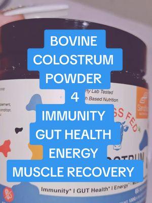 #BovineColostrum #NaturalHealth #ImmuneBoost #GutHealth #WellnessTips #ColostrumBenefits #HealingNaturally #HealthyLifestyle #HolisticHealing #Superfood #MilkNutrition #FitnessSupport #PostWorkoutRecovery #HealthyLiving #NaturalRemedies #fyp 