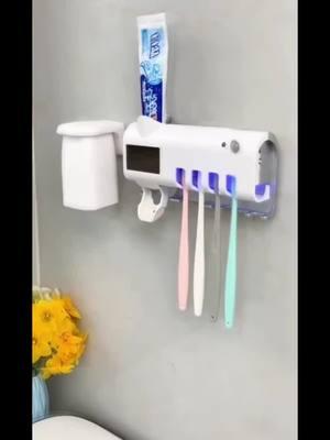 "Keep your toothbrush 99.9% germ-free! 🦷✨ UV Automatic Sanitizing & Drying Toothbrush Holder – kills bacteria, dries quickly, and keeps your bathroom organized! 🛒 Click now for a healthier smile! 💧 #ToothbrushSanitizer #UVDisinfection #BathroomEssentials #HealthyLiving #ShopNow #Trending"