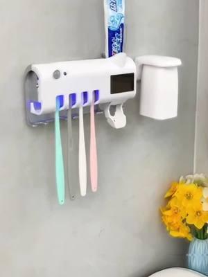 "Keep your toothbrush 99.9% germ-free! 🦷✨ UV Automatic Sanitizing & Drying Toothbrush Holder – kills bacteria, dries quickly, and keeps your bathroom organized! 🛒 Click now for a healthier smile! 💧 #ToothbrushSanitizer #UVDisinfection #BathroomEssentials #HealthyLiving #ShopNow #Trending"