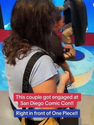 Surprise proposal at SDCC!! #sdcc #Proposal #convention