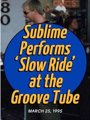 Replying to @SkaNewsNetwork Sublime perform ‘Slow Ride’ live at the Groove Tube in Indiatlantic, Florida - March 1995  #Sublime #Reggae #HipHop #Florida #BradleyNowell #GrooveTube #Florida #FYP #ForYou #BudGaugh #EricWilson #TourLife #Punk