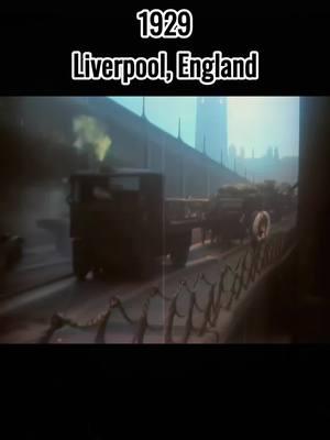 Liverpool 1929 A Restored Glimpse of Maritime Glory #history #oldfootage #colorzied #liverpool