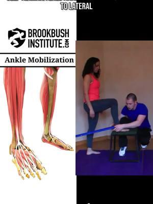 🔴 Self-Administered Ankle Mobilization: Medial to Lateral Video clip from the online course "Joint Mobilizations: Lower Body (Self-administered)": The course counts for 2 credits toward the Brookbush Institute certifications and is pre-approved continuing education. Watch the full video and take the course! Go to our profile 👉 @BrookbushInstitute Click on linkin.bio/brookbushinstitute Choose this image 🔵 Brookbush Institute offers: • Certified Personal Trainer (CPT) Certification • Human Movement Specialist (HMS) Certification • Integrated Manual Therapist (IMT) Certification • 180+ CEC-approved courses • Courses on desktop or mobile • 500+ videos & 500+ articles • New features and content added weekly! 🔴 Completing courses and certifications has never been easier, and the quality of courses has never been higher! #certifiedpersonaltrainer #fitnesscertification #coachingcertification #trainercertification #personaltrainer #trainer #effectivetraining #effectiveworkouts #effectiveexercise #personaltrainercertification #certifiedpersonaltrainercertification #registeredexerciseprofessionals #REPS #CIMPSA