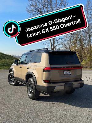 Looking for the capability of a G-Wagon or Defender in a package that won’t break? The new #Lexus #GX550Overtrail is the #JapaneseGWagon! #LexusGX550 #LexusGX #Overtrail 