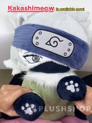 Kakashimeow is available now! Our new drop——Kakashimeow!!!Kakashimeow is in  20% off!! #kakashi #kakashihatake #kakashicosplay #hatakekakashi #kakashisensei #kakashiedit #mightguy #obito #obitouchiha #naruto #narutoanime #narutoedit #anime #plushies #plushtoys #fyp 