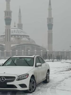 Kabul snow ❄️ #kabulsnow #khalidnoor #c300 #mrecedesbenz 