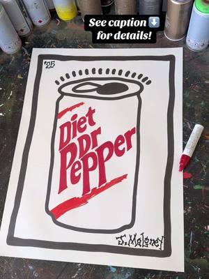 A new year, a new home and a new drawing!😎@DrPepper  I recently moved to Edmond, Oklahoma! It was probably the biggest decision I’ve ever made in my life. A new beginning and a new opportunity to be around family. I look forward to a bright new future here and have faith that the best is yet to come!  in this art process video, I’m drawing one of the local favorites, @Dr Pepper I remember driving out here and as we left California, my sister said: ‘You better start drinking it cause that’s what we drink out here in Oklahoma!’ So I did and I gotta admit, it’s REALLY good!😋 MATERIALS: I’m drawing with a deep red Uniball oil-based paint markers along a bright red POSCA acrylic marker o create the 90’s vintage can look to the label.  @uni Brands -deep red oil-based paint marker @POSCA markers -bright red acrylic paint marker  @Strathmore Artist Papers -18” x 24” heavyweight paper purchased at @ArtSupplyWarehouse in So Cal #art #drawing #creativeprocess #streetart #markerdrawing #posca #newyear #artist #markerart #freehanddrawing #painting #graffiti #graffart #90style #howtodraw #draw #paintmarkers #drawingtutorial #inkdrawing #graffitistyle #poscadrawing #strathmore ##creativeart #popartstyle #handstyler #freestyle 