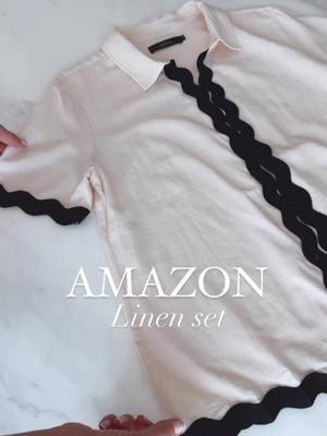 Amazon linen set that I love! Perfect for warm destinations, link in my bi0 and in the comments #outfits #warm #vacation #Summer #spring #linen 