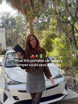 Never get stuck with a dead battery again! 🚗⚡ This portable car jumper is a game changer and could save your day when you least expect🔋✨ #CarEssentials #PortableJumper Not sponsored, just love it! @TYPE S 