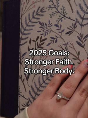 2025 my goals are to strengthen my relationship with the Lord, & to strengthen my body. It’s going to be a great year!!! Putting my trust in him.🙏🏼✨💕 #newyearresolution #newyear #newyearsamegod #trending #foryoupage #biblejournaling #fitnessmotivation #fitness #godandgym 