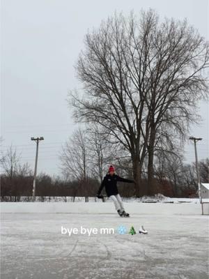 til next time 🥹🎄❤️ #fyp #minnesota #pondhockey #mnchristmas #homeforholidays