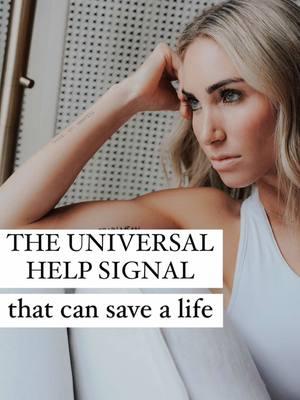 ⚠️KNOW THIS SIGNAL, it can save a life! Please share!  Teach it to your kids too!  This signal can be used to secretly alert people that you are in danger or distress.  Some examples: kidnapping, domestic violence, an unsafe situation.  #safety #situationalawareness #streetsmart #safetytips #sos #beaware #safetytraining #safetyfirst #womenempowerment #femaleempowerment #womanempowerment #womenempoweringwomen #womensupportingwomen #momsofinsta #staysafe