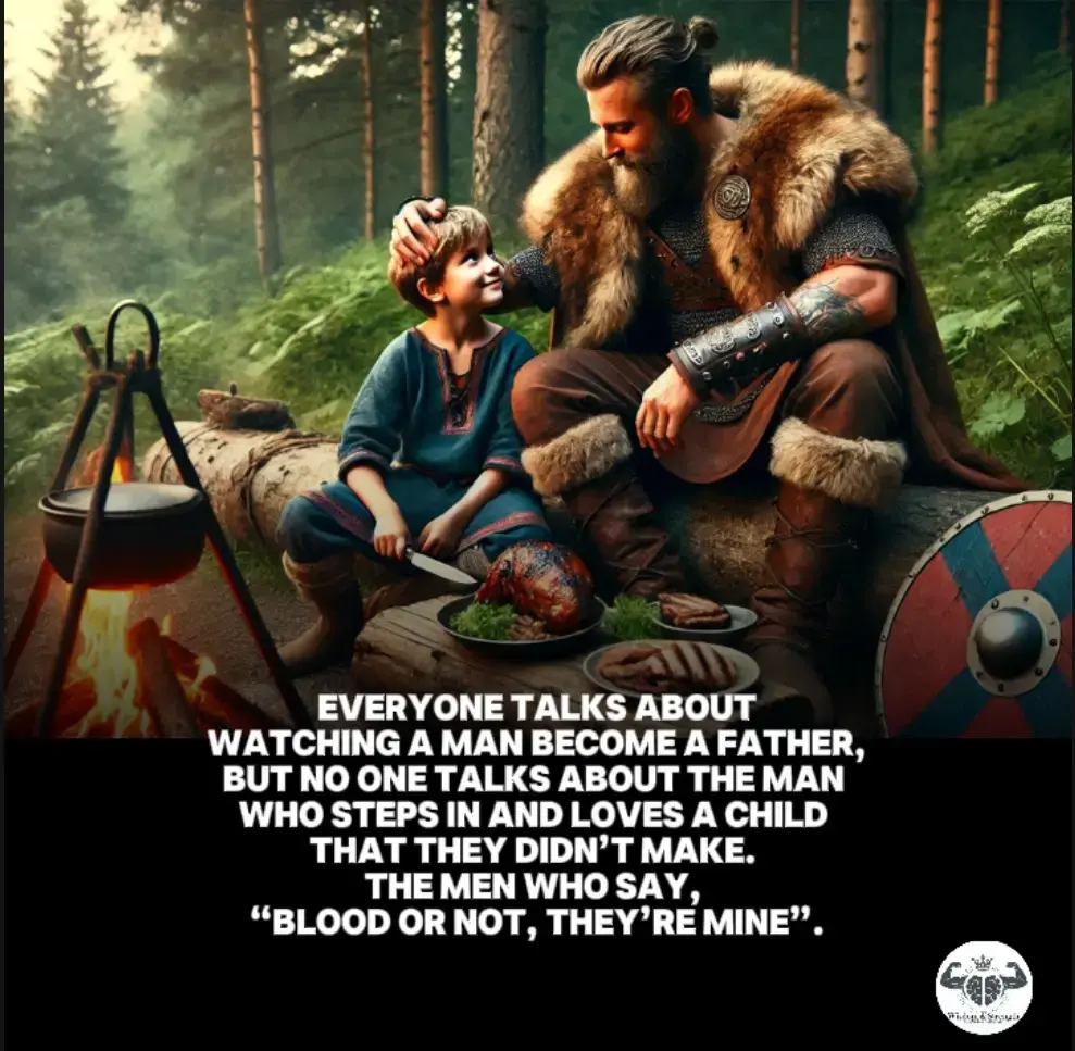 Family is not always blood and the tie can be just as strong | #father #son #daughter #family #stepparenting #quotes #vikingstyle #Love #inspiration #motivation #blutwolfpack #WisdomAndStrength 