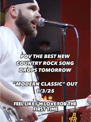 “MODERN CLASSIC” DROPS TOMORROW YALL!! HAPPY NEW YEAR TO ALL MY ROCK N ROLLERS WITH A TWANG!! 2025 IS GOING TO BE OUR BIGGEST YEAR FOR #BRNATION YALL!!🙏🏻🤘🏻🔥🤠 . #country #chicago #rock #nashville #pop #artist #modernclassic #bradredlich #BRnafion #BigLoud 