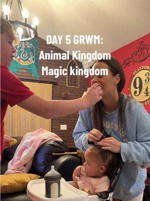 Day 5: Animal Kingdom & Magic Kingdom! LETS GO! @Kelsey Pumel @KURTIS WOODS #blendedwiththewoods #growingwithkelsey #disneyworld #grwm #momlife #familyvacation #pregnant 