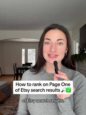 Want your listings to rank on the first page of Etsy search results? Here’s what you need to know! 🔎✅ #greenscreen #etsysearch #etsymyths #etsyhandmade #etsyprintondemand #etsydigitalproducts #etsyprintables #etsydigitalproducts #seo #searchranking #etsyhacks #etsybeginnertips 