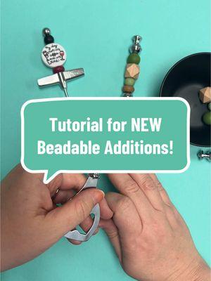 NEW Beadable Products have loaded to our website! Here’s a video tutorial on creating with them. Our website blog has photos of these featured projects along with supply lists for duplicating them. Happy Crafting! #siliconebeadsupply #SmallBusiness #abcbeadsupply #smallbusinesscheck #beading #beads #beadingtiktok #craftsupplies #craftsupplycheck #shopsmall #crafty #beadingtutorial 