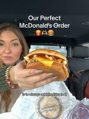 Post holiday pick me up with @McDonald’s 🍟  This is our perfect order, what’s yours?! #Vlog #RockyMtMcDonaldsPartner #McDonaldsRockyMt #eatwithme #McDonalds #McDonaldsorder #ad  