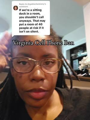 Replying to @drgablechemistry #blackeducators #highschool #virginia #cellphoneban 