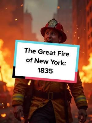 Discover the chaos and resilience after the Great Fire of 1835 that transformed New York City. How did it reshape a growing metropolis? #History #FireDisaster #NewYorkCity #Resilience #UrbanDevelopment