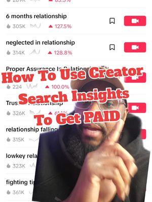 Best Content Strategy for Growth And Monetization. how to use creator Search insights the right way. #creatorsearchinsights #contentcreator #LearnOnTikTok #contentstrategy #contentmarketing 