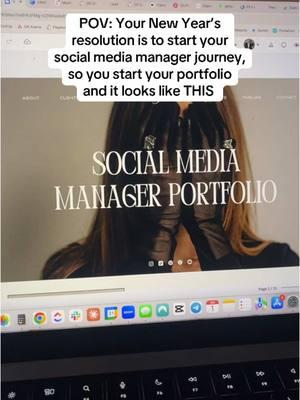 New year, new you (as a social media manager) 🤍  This social media manager portfolio template is available in my bio! 🔗  #socialmediamanager #socialmediamanagement #socialmediamanagerlife #socialmediamanagertips #portfolio #portfoliotemplate #smm #digitalmarketingtips #beginnersocialmediamanager   