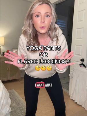 One of TikTok shops most loved items! #flaredleggings #yogapants #yoga #leggings #crossoverwaist #comfyoutfits 