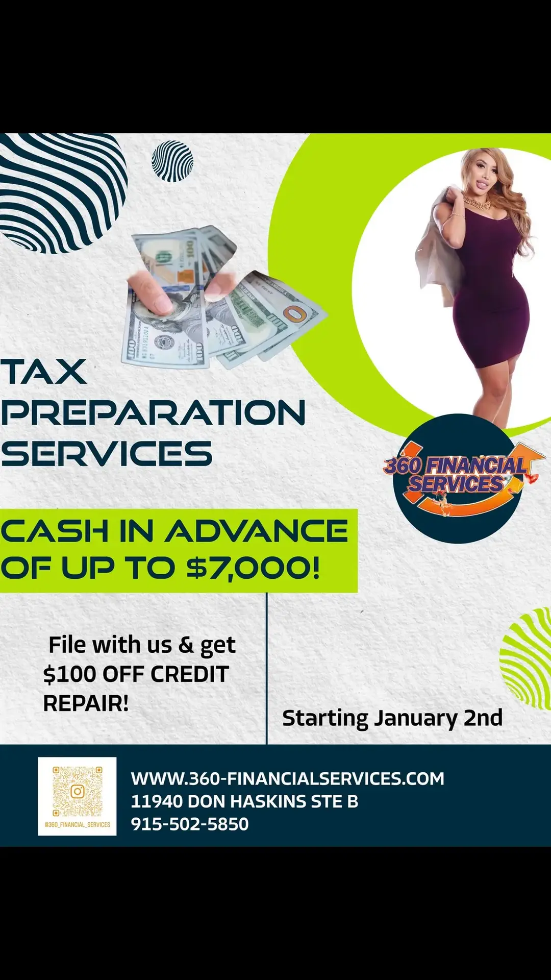 #taxseason #cash #advance #file #2025 #money #elpaso #fyp 