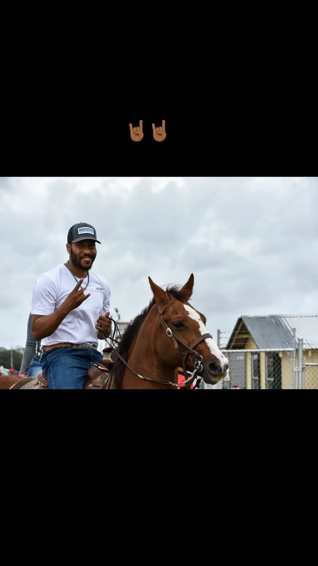 Good Day For Riding #blackcowboy #horses #cowboys #resistol #opelousaslouisiana #rodeo #trailride #houstonrodeo #beyoncebowl #beyoncehalftimeshow 