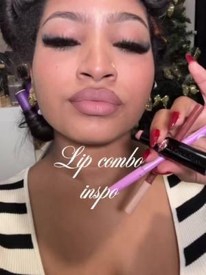 As a black girl i need new lipcombos this year ! 🥂 #lipcombotutorial #lipcombo #lipcomboinspo #maybellinelifterliner 